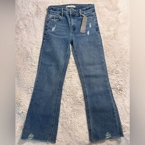 Tractr Girls Medium Blue Flare Jeans Size 10